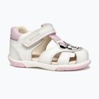 Children's sandals Geox Zapito white/pink