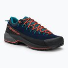 Men's La Sportiva TX4 Evo GTX deep sea/cheryy tomato approach shoes