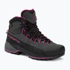 La Sportiva TX4 Evo Mid GTX carbon/springtime women's climbing boot