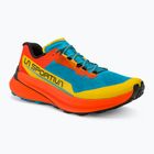 La Sportiva Prodigio men's running shoes tropical blue/cherry tomato
