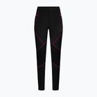 La Sportiva women's running leggings Primal black/ springtime