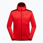 Men's La Sportiva Chill Thermal Hoody mountain red / redwood trekking sweatshirt