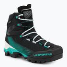 Women's mountaineering boots La Sportiva Aequilibrium ST GTX black/aqua