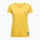 Women's T-shirt La Sportiva Climbing on the Moon giallo/viola