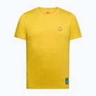 Men's T-shirt La Sportiva Climbing on the Moon giallo/viola