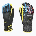 Ski gloves Level Race Replica black/yellow