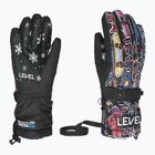 Children's snowboard gloves Level Junior purple