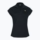 Women's polo shirt EA7 Emporio Armani Train Costa Smeralda navy blue