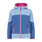 CMP Fix Hood sky children's softshell jacket