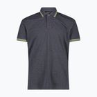 Men's polo shirt CMP 34D5987 black/blue