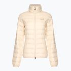 Women's EA7 Emporio Armani Train Core Eco Down Ultra Light whitecap gray jacket