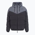 Men's EA7 Emporio Armani Train Athletic Colour Block Padded jacket black