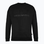 EA7 Emporio Armani Train Logo Series Embroidery T-Top Coft black sweatshirt