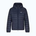 Men's jacket EA7 Emporio Armani Train Core Id Down Light Jacket Hoodie armani blue