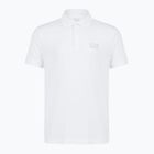 Men's EA7 Emporio Armani Core Identity Polo Shirt white / silver logo