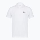 Men's EA7 Emporio Armani Core Identity Polo Shirt white