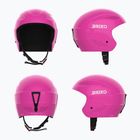 Kids' ski helmet Briko Elias Jr shiny neon pink