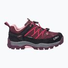Children's trekking boots CMP Rigel Low Wp prugna/peach