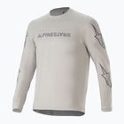Men's cycling longsleeve Alpinestars A-Dura Switch light gray