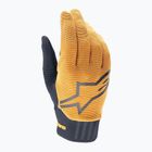 Men's cycling gloves Alpinestars A-Dura dark gold