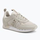 EA7 Emporio Armani Black & White Laces silver birch/gold shoes