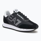 EA7 Emporio Armani Black & White Vintage blk/white/blk eagle shoes