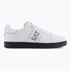 EA7 Emporio Armani Classic Logo white/gold/black shoes