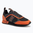 EA7 Emporio Armani Black & White Laces black/robois tea shoes