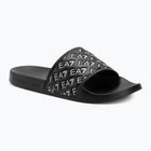 EA7 Emporio Armani Water Sports All Over flip-flops full black / white