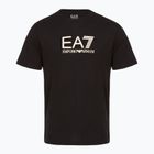 Men's EA7 Emporio Armani Visibility Cotton Crew black/beige T-shirt