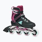 Women's inline skates Rollerblade Macroblade 84 W black/burgundy/ocean green