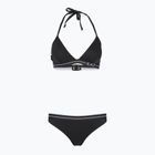 Women's two-piece swimsuit EA7 Emporio Armani Logo Tape Bikini Triangle black