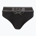 Men's EA7 Emporio Armani Logo Tape Brief swim briefs black