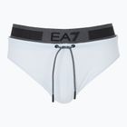Men's EA7 Emporio Armani Logo Tape Swim Brief white