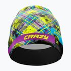 Running cap Crazy Spire print yellow scottish