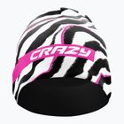 Women's running cap Crazy Spire black/zebra