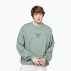 Men's sweatshirt Kaotiko Washed Phoenix green
