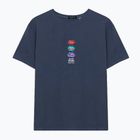 Men's T-shirt Kaotiko Washed Mouth Colors navy