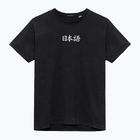 Men's T-shirt Kaotiko Washed Heron Japan black