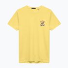 Men's T-shirt Kaotiko Washed Burguer yellow