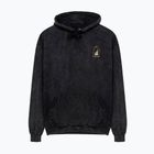 Men's sweatshirt Kaotiko Washed Trust Your Intuition black