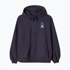 Men's sweatshirt Kaotiko Washed Trust Your Intuition dark lilac