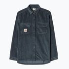 Men's shirt Kaotiko Courduroy Minimal bluish-grey