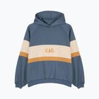 Women's sweatshirt Kaotiko Evelyn prussia / hazelnut / beige