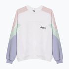 Women's sweatshirt Kaotiko Elina white / rosat / green / grape