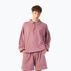 Men's sweatshirt Kaotiko Washed Vancouver Society burgundy