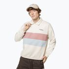 Men's sweatshirt Kaotiko Neo bone / baby blue / soft burgundy