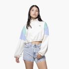 Women's sweatshirt Kaotiko Anette ivory / sea green / niagara