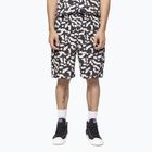 Men's shorts Kaotiko Geo Abstract black/ivory