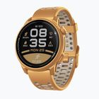 COROS PACE 2 Premium GPS Silicone Band gold WPACE2 watch